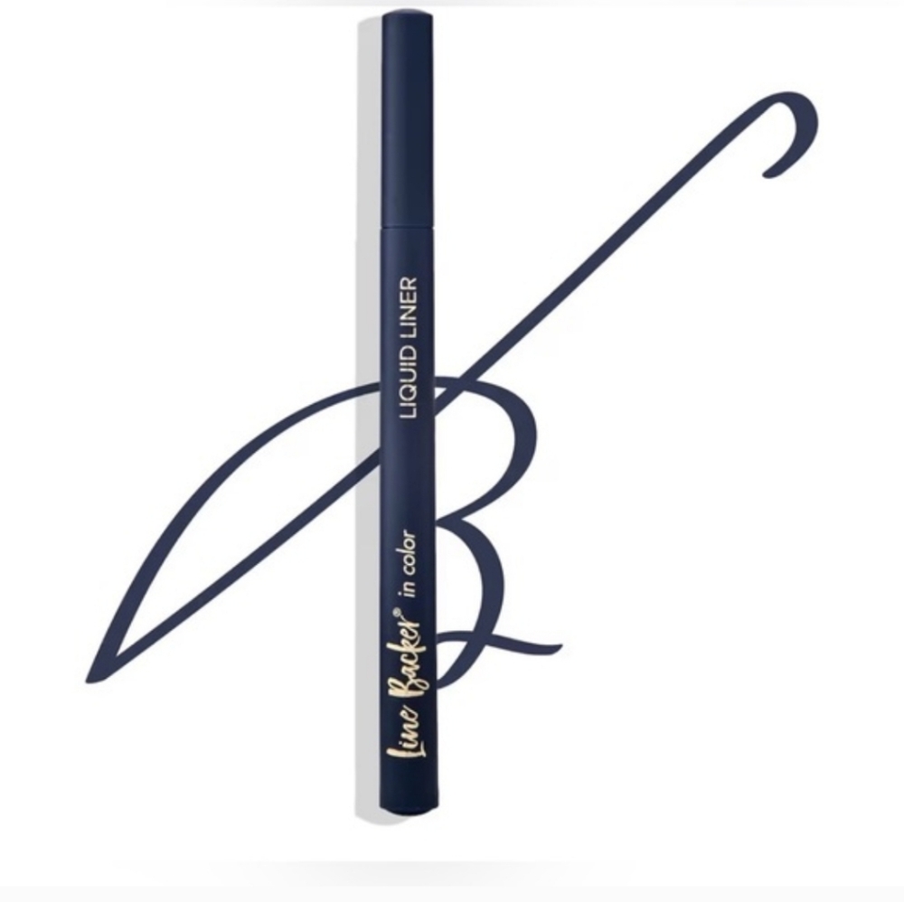 Belle Beauty Line Backer Liquid Eyeliner - Very Navy